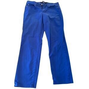 Calvin Klein Jeans Skinny Crop Royal Blue Jeans Womens Size 4